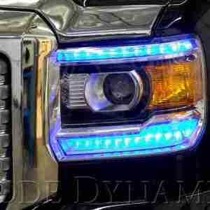 2016-2019 GMC Sierra 2500/3500 Multicolor DRL LED Boards - Image 1