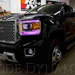2016-2019 GMC Sierra 2500/3500 Multicolor DRL LED Boards - Image 8