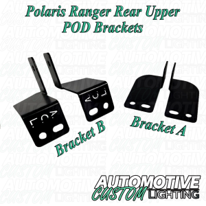 Polaris Ranger Rear Upper Pod Brackets - Image 1
