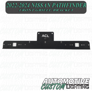 2022-2025 NISSAN PATHFINDER FRONT GRILLE BRACKET mPOWER 4", mPower 4x2 or WHELEN ION-T 4" (NO DRILL) - Image 3