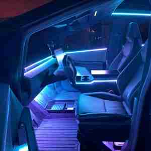 XKmax RGB Fiber Optic LED Interior Ambient Light Kit for Car & Truck | Color Chasing | App-controlled - Image 6