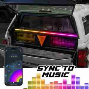XKmax Atomix Universal Accent Strip Light Kit | RGB Color Chasing & App Control - Image 3